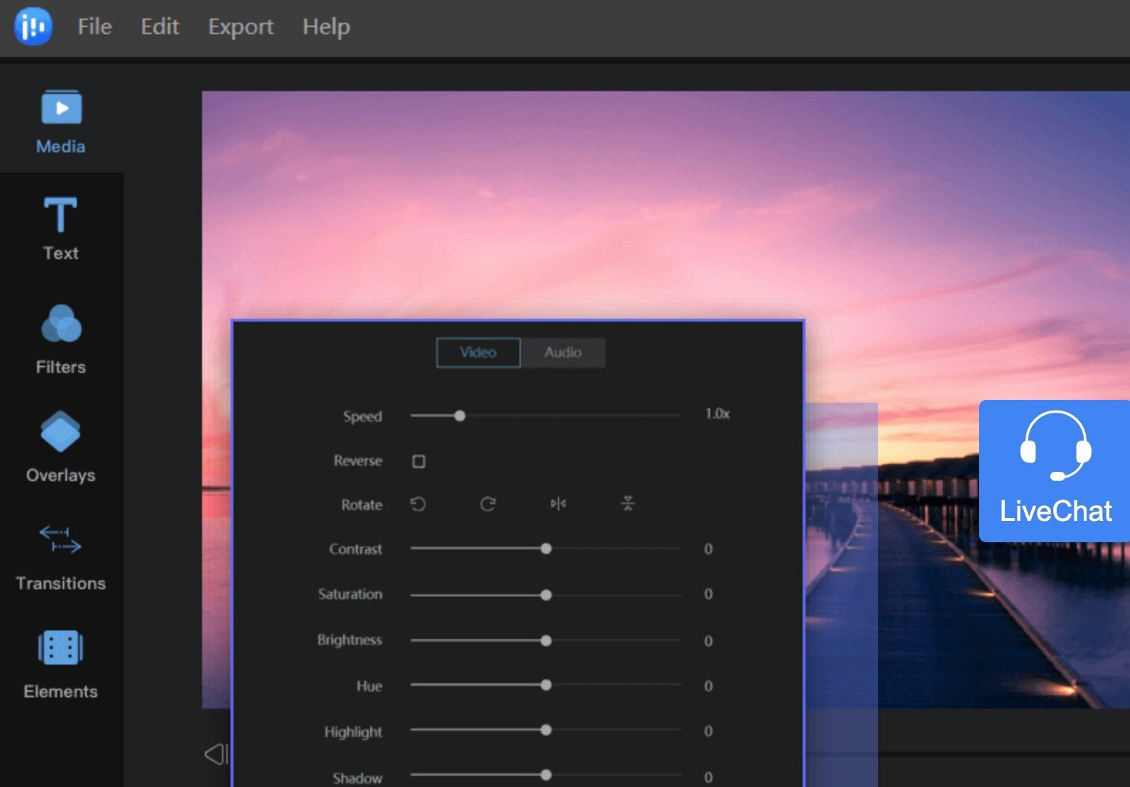 EaseUS video editor