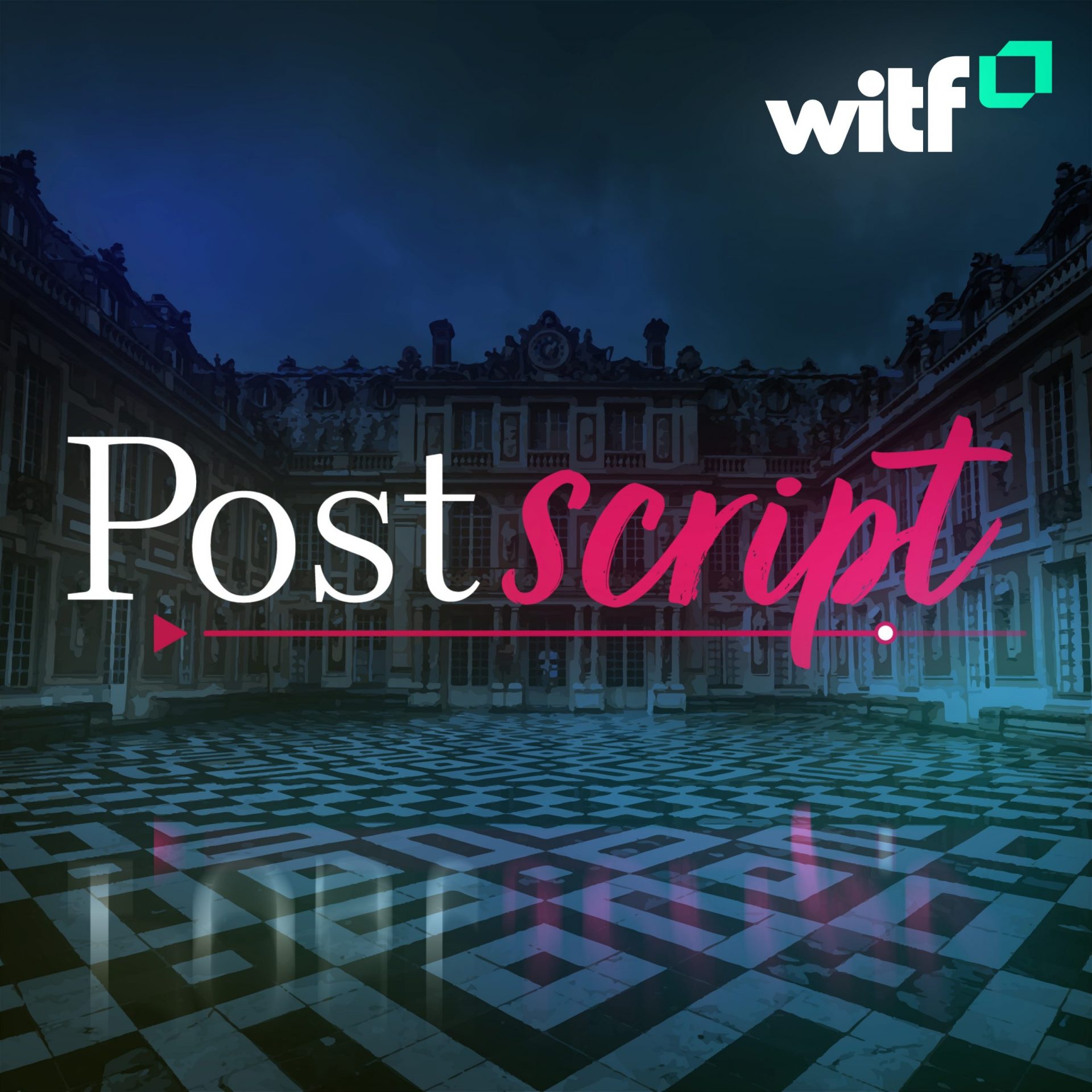 Postscript artwork for Marie Antoinette