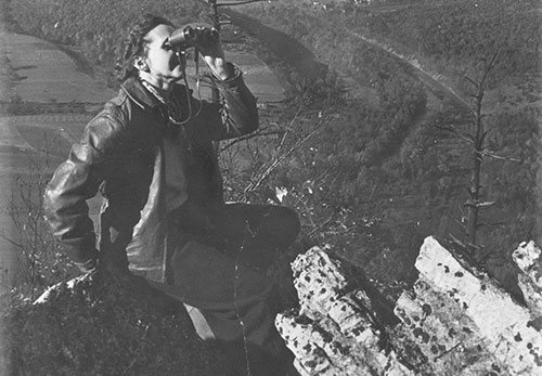 Rachel Carson at Hawk Mountain