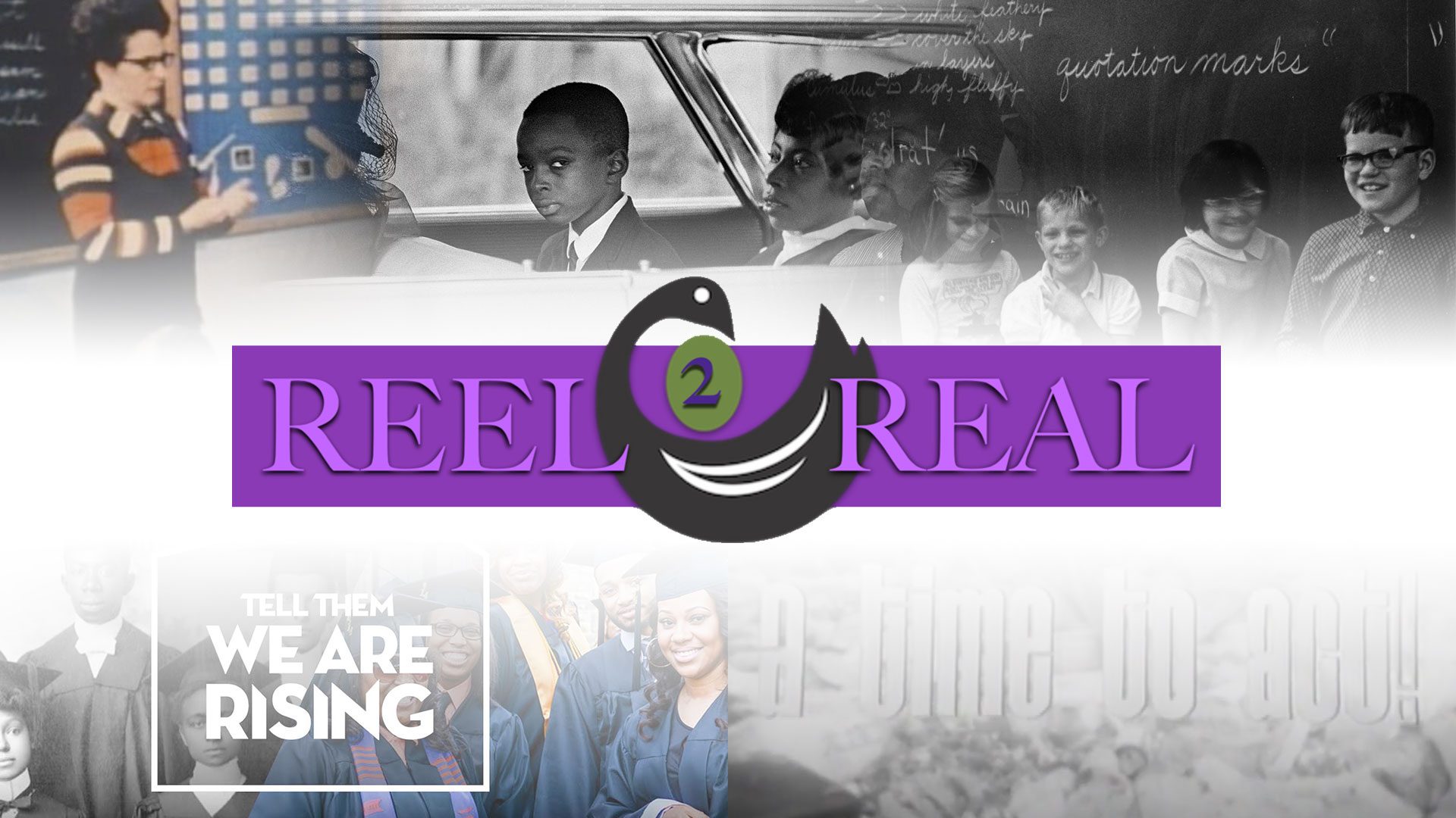 Sankofa REEL2REAL film festival title card