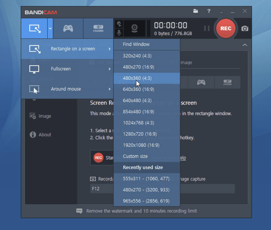 bandicam screen recorder for windows