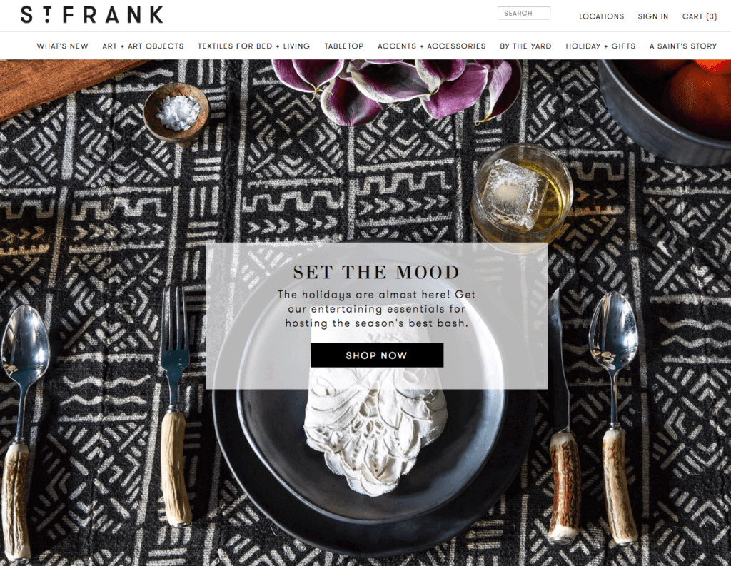 St. Frank Shopify Store