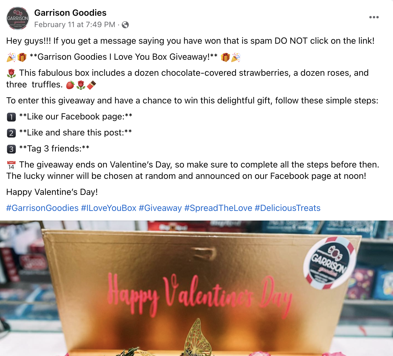 Facebook giveaway increase followers