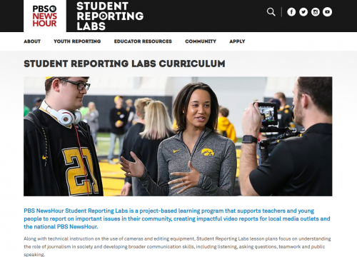 PBS NewsHour Student Reporting Labs